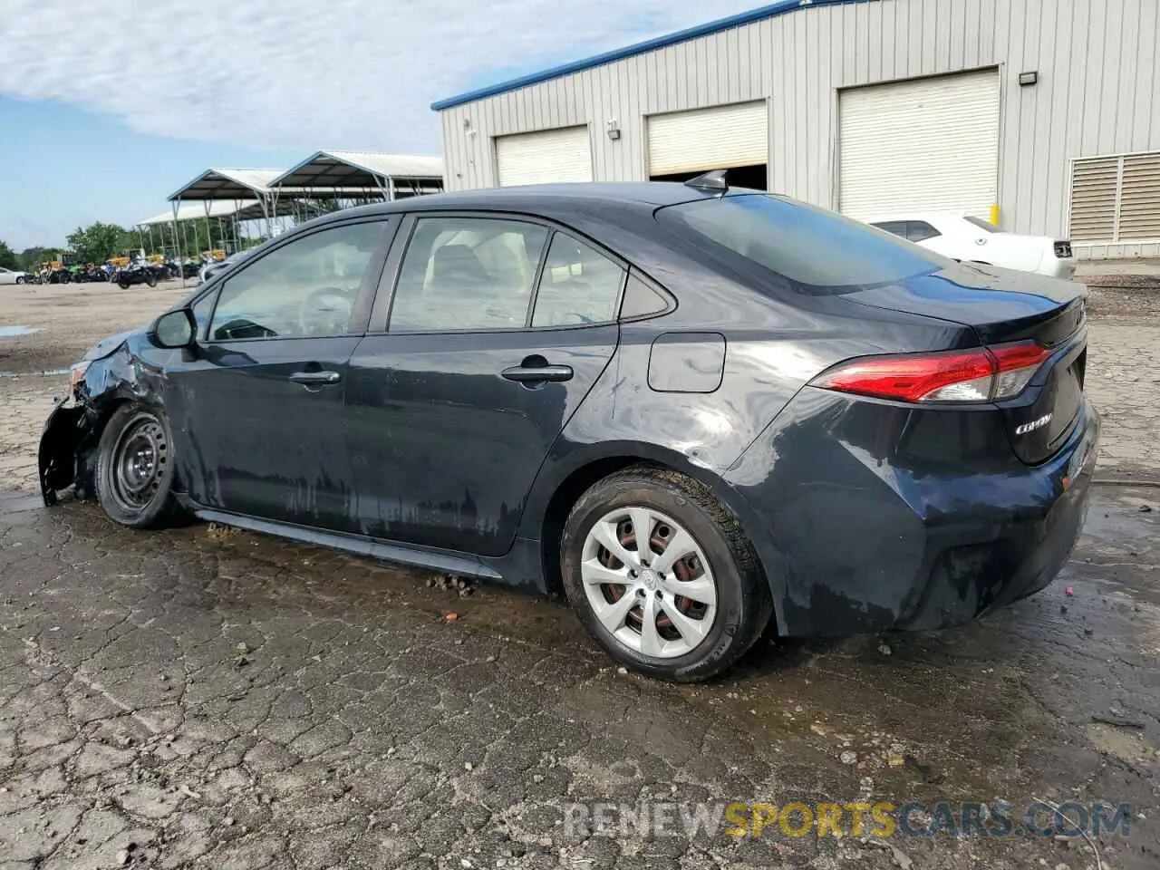 2 Photograph of a damaged car JTDEPRAE0LJ017458 TOYOTA COROLLA 2020