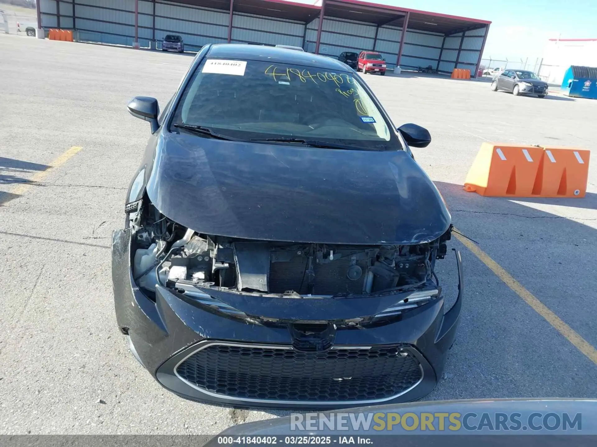 13 Photograph of a damaged car JTDEPRAE0LJ019906 TOYOTA COROLLA 2020