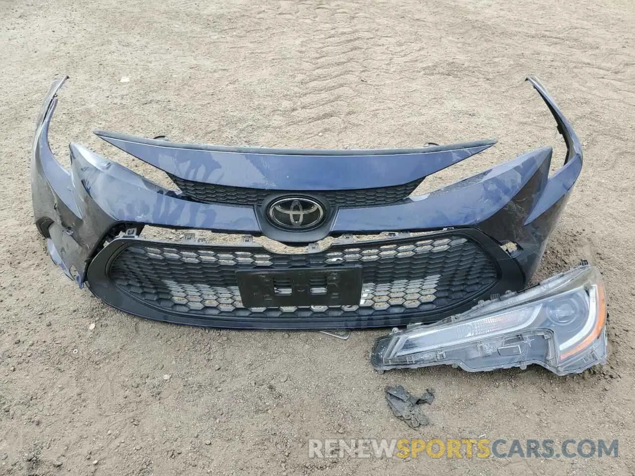 12 Photograph of a damaged car JTDEPRAE0LJ020490 TOYOTA COROLLA 2020