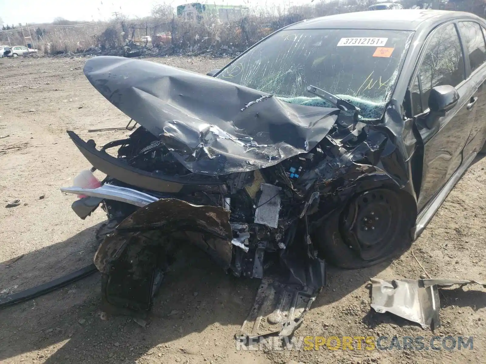 9 Photograph of a damaged car JTDEPRAE0LJ020747 TOYOTA COROLLA 2020