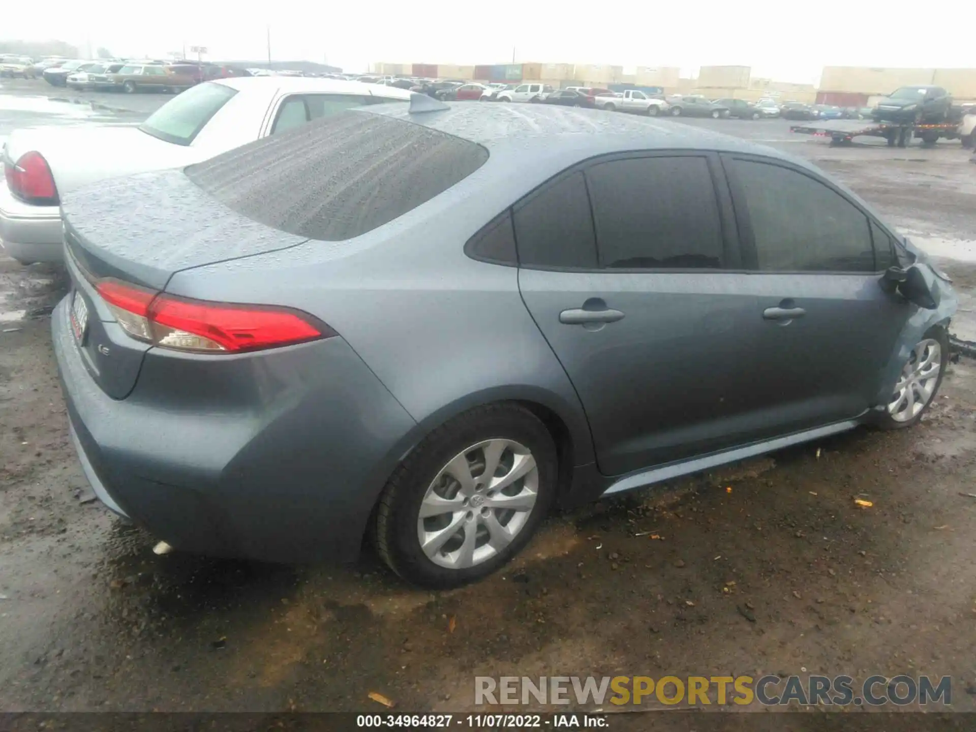 4 Photograph of a damaged car JTDEPRAE0LJ023020 TOYOTA COROLLA 2020