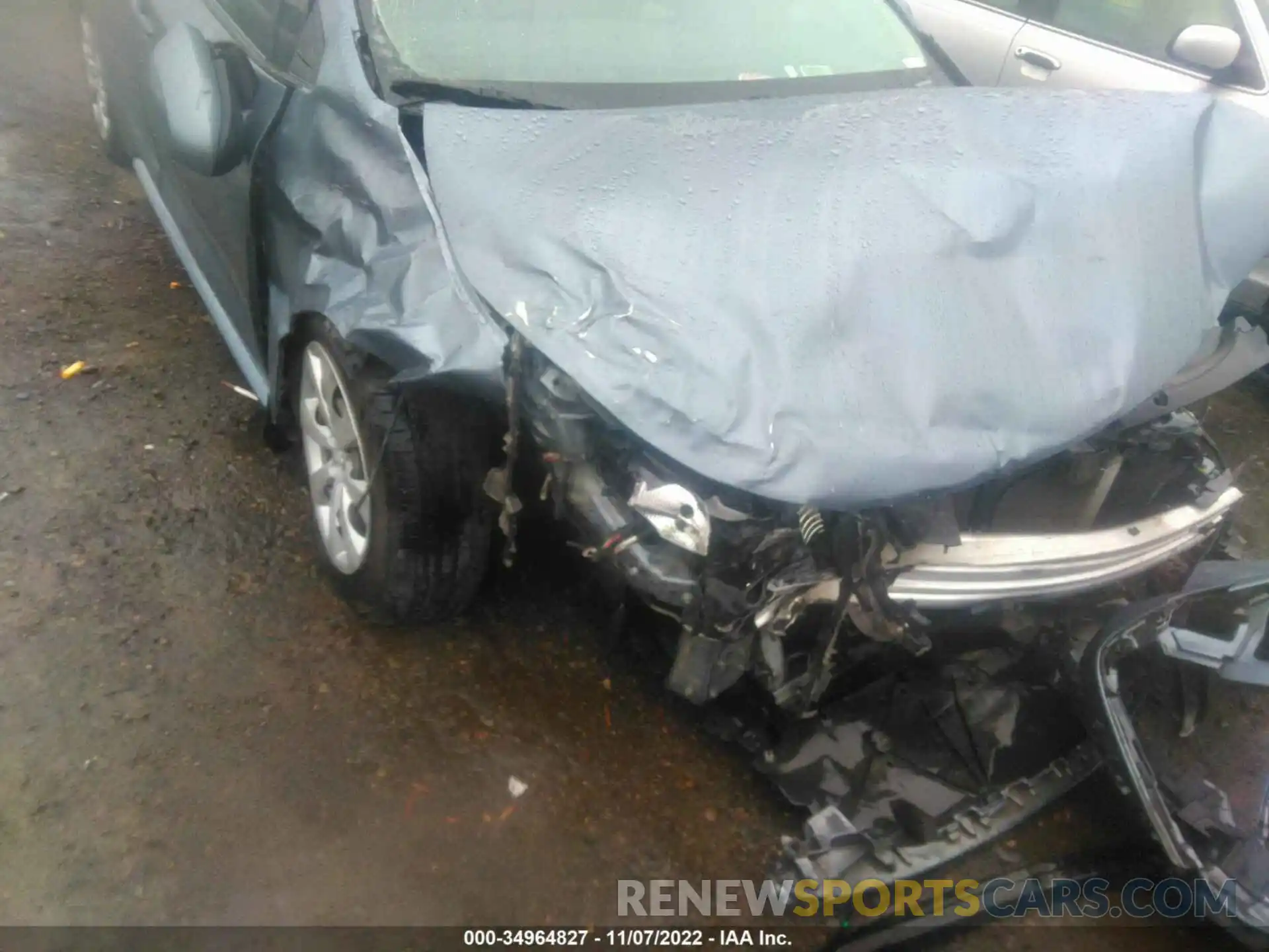 6 Photograph of a damaged car JTDEPRAE0LJ023020 TOYOTA COROLLA 2020