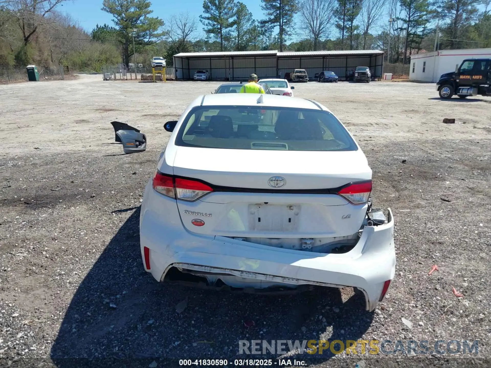 16 Photograph of a damaged car JTDEPRAE0LJ026015 TOYOTA COROLLA 2020