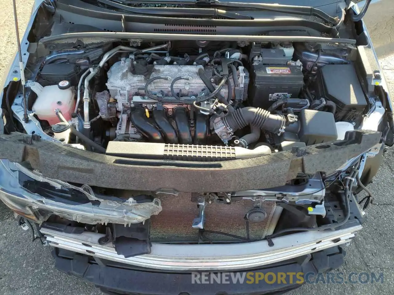 11 Photograph of a damaged car JTDEPRAE0LJ026810 TOYOTA COROLLA 2020