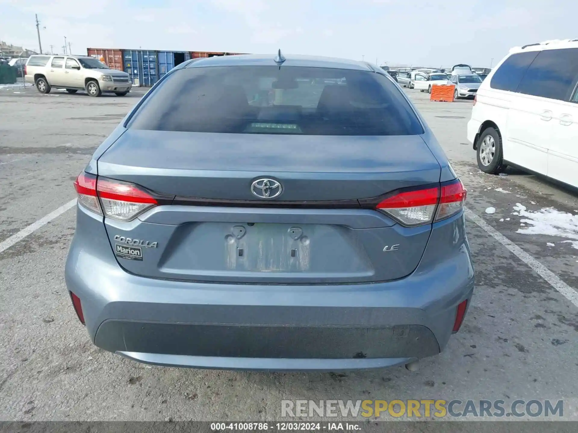 16 Photograph of a damaged car JTDEPRAE0LJ028315 TOYOTA COROLLA 2020