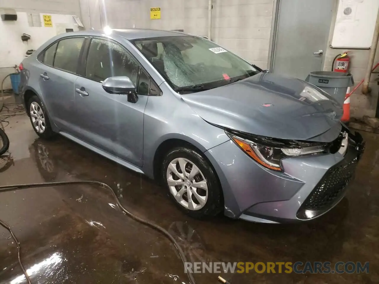 4 Photograph of a damaged car JTDEPRAE0LJ032266 TOYOTA COROLLA 2020