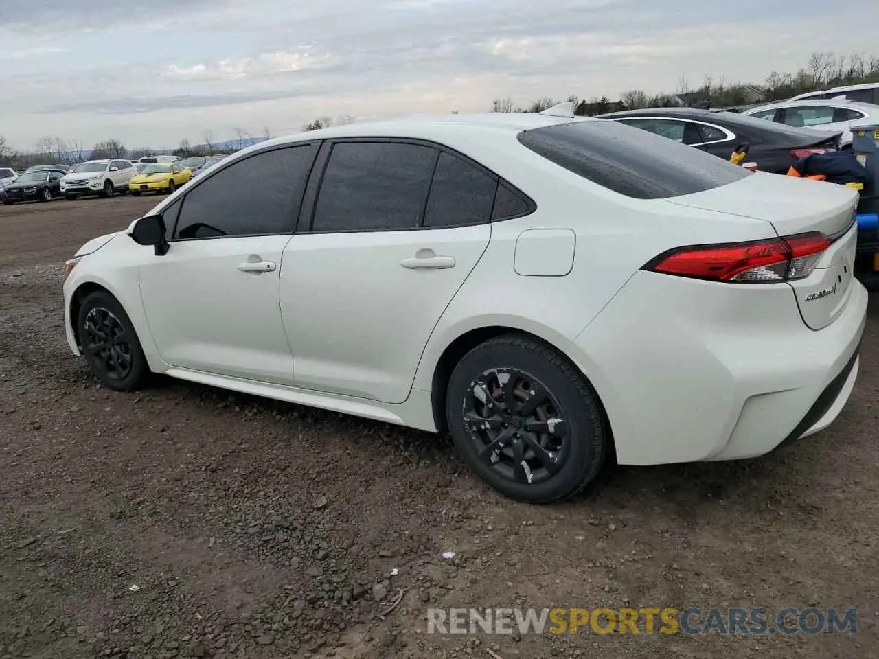 2 Photograph of a damaged car JTDEPRAE0LJ032770 TOYOTA COROLLA 2020