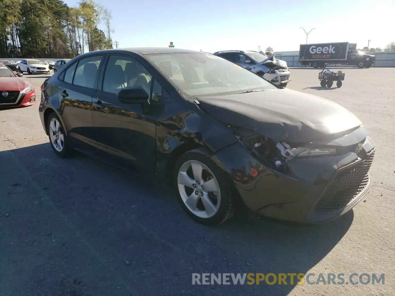 4 Photograph of a damaged car JTDEPRAE0LJ034261 TOYOTA COROLLA 2020