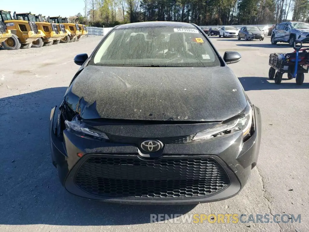 5 Photograph of a damaged car JTDEPRAE0LJ034261 TOYOTA COROLLA 2020