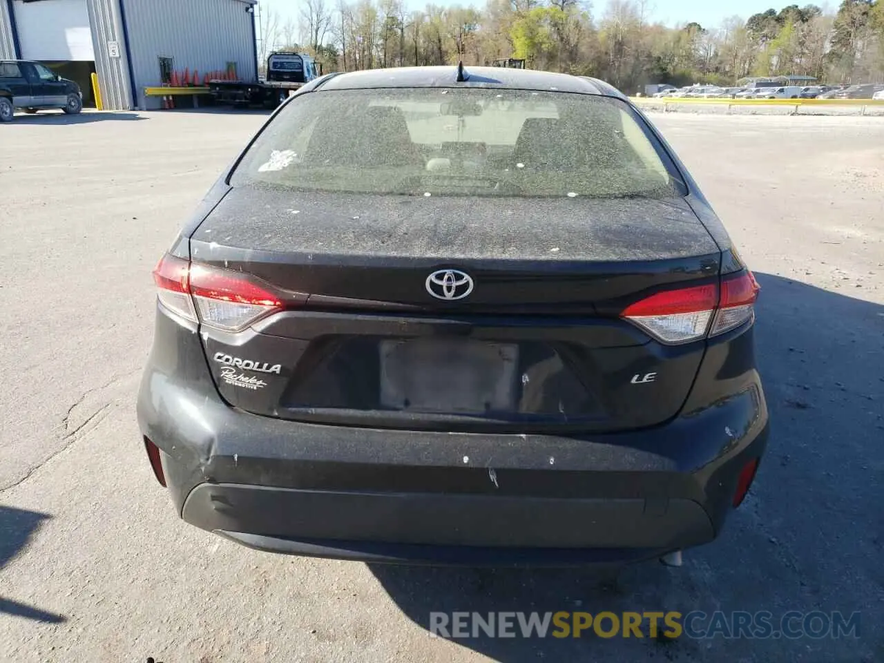 6 Photograph of a damaged car JTDEPRAE0LJ034261 TOYOTA COROLLA 2020