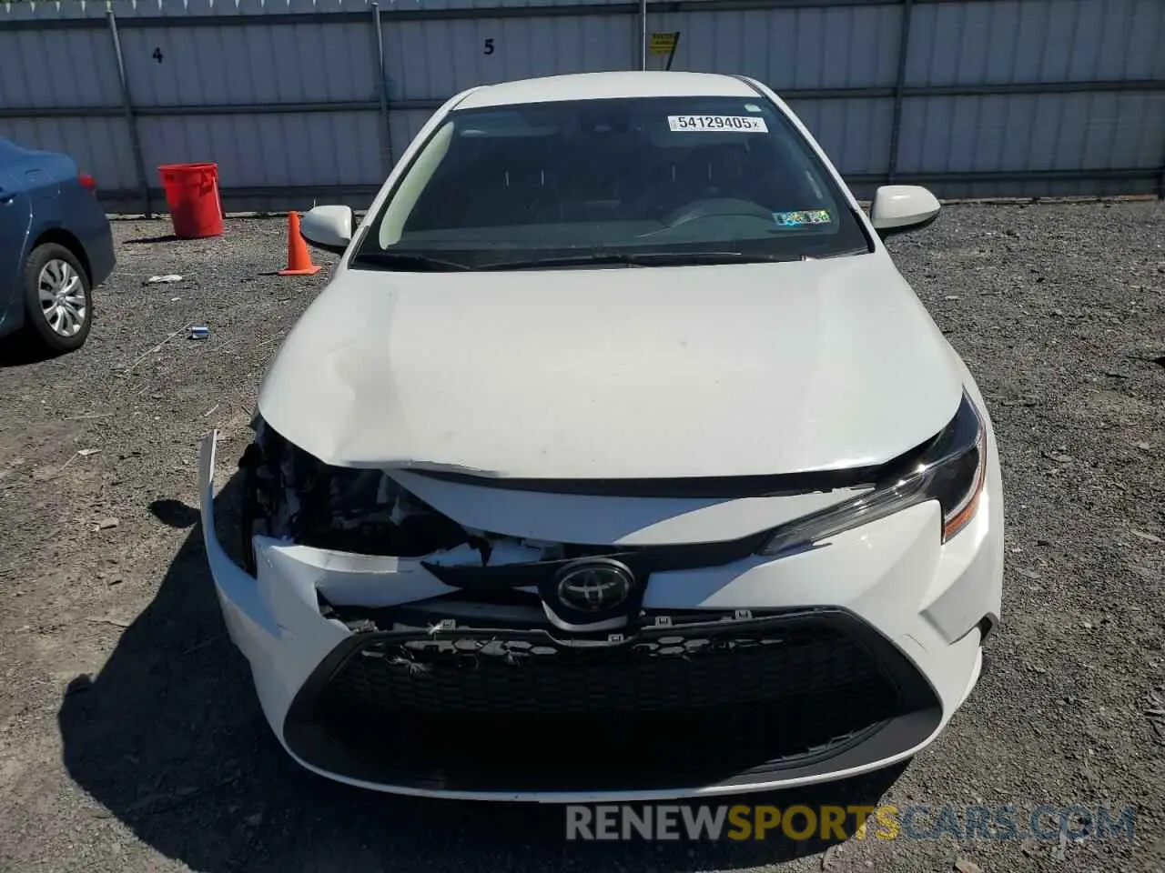 5 Photograph of a damaged car JTDEPRAE0LJ035295 TOYOTA COROLLA 2020