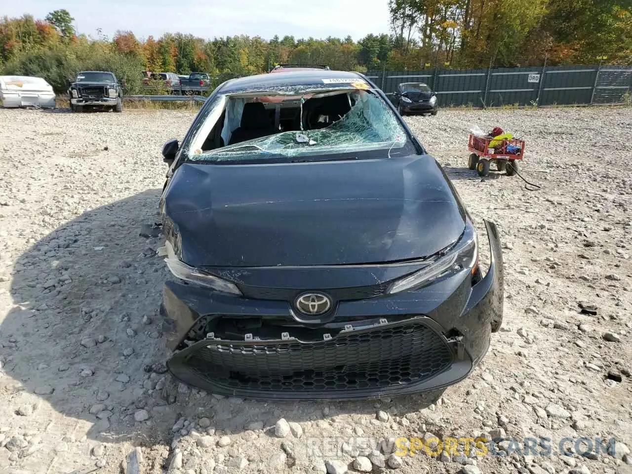 5 Photograph of a damaged car JTDEPRAE0LJ037113 TOYOTA COROLLA 2020