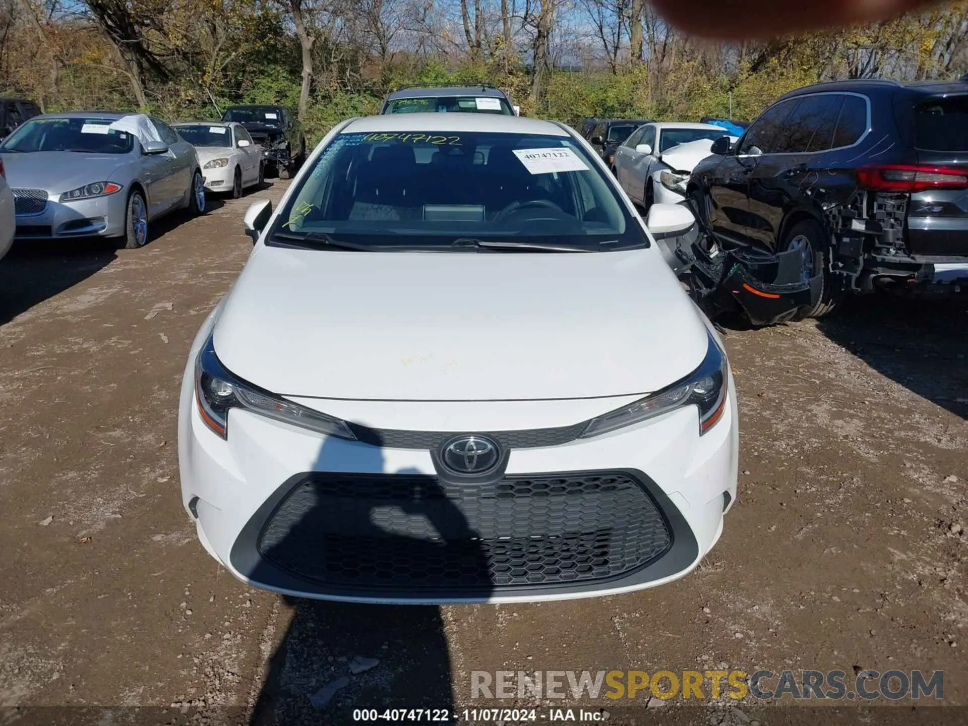 12 Photograph of a damaged car JTDEPRAE0LJ040383 TOYOTA COROLLA 2020