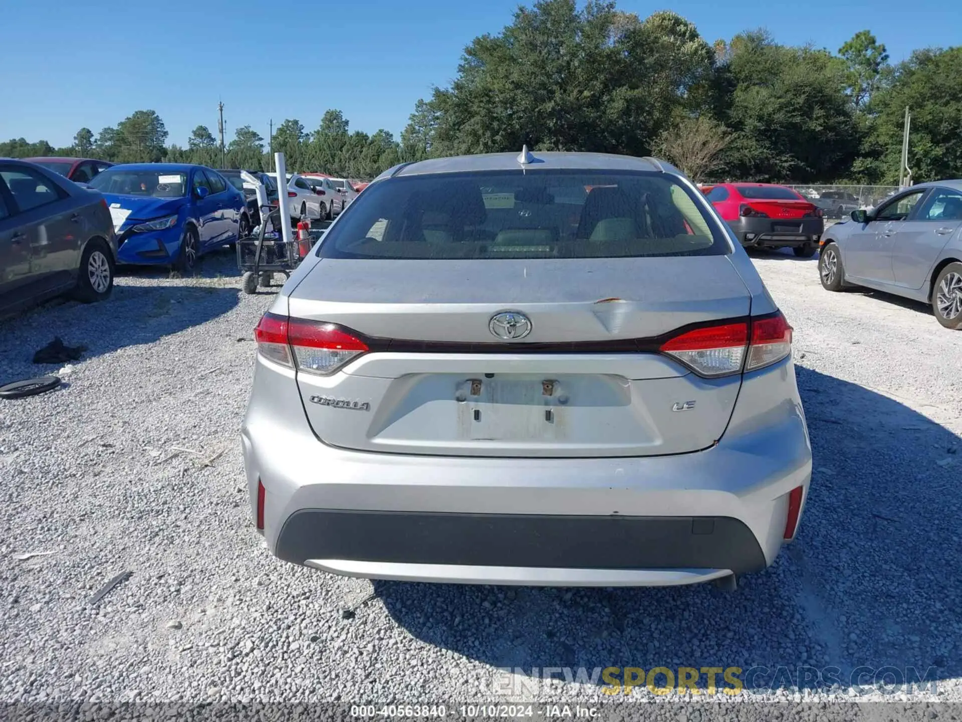 16 Photograph of a damaged car JTDEPRAE0LJ042912 TOYOTA COROLLA 2020