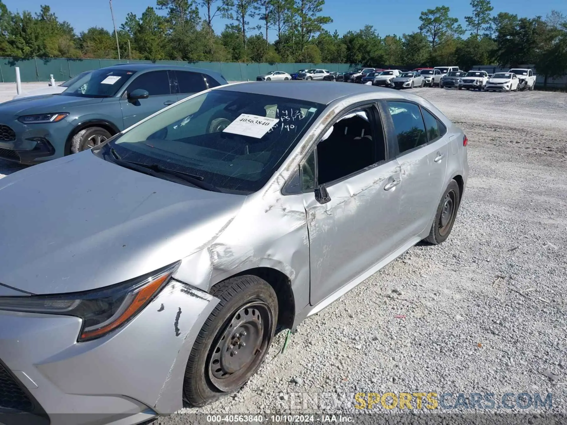 6 Photograph of a damaged car JTDEPRAE0LJ042912 TOYOTA COROLLA 2020