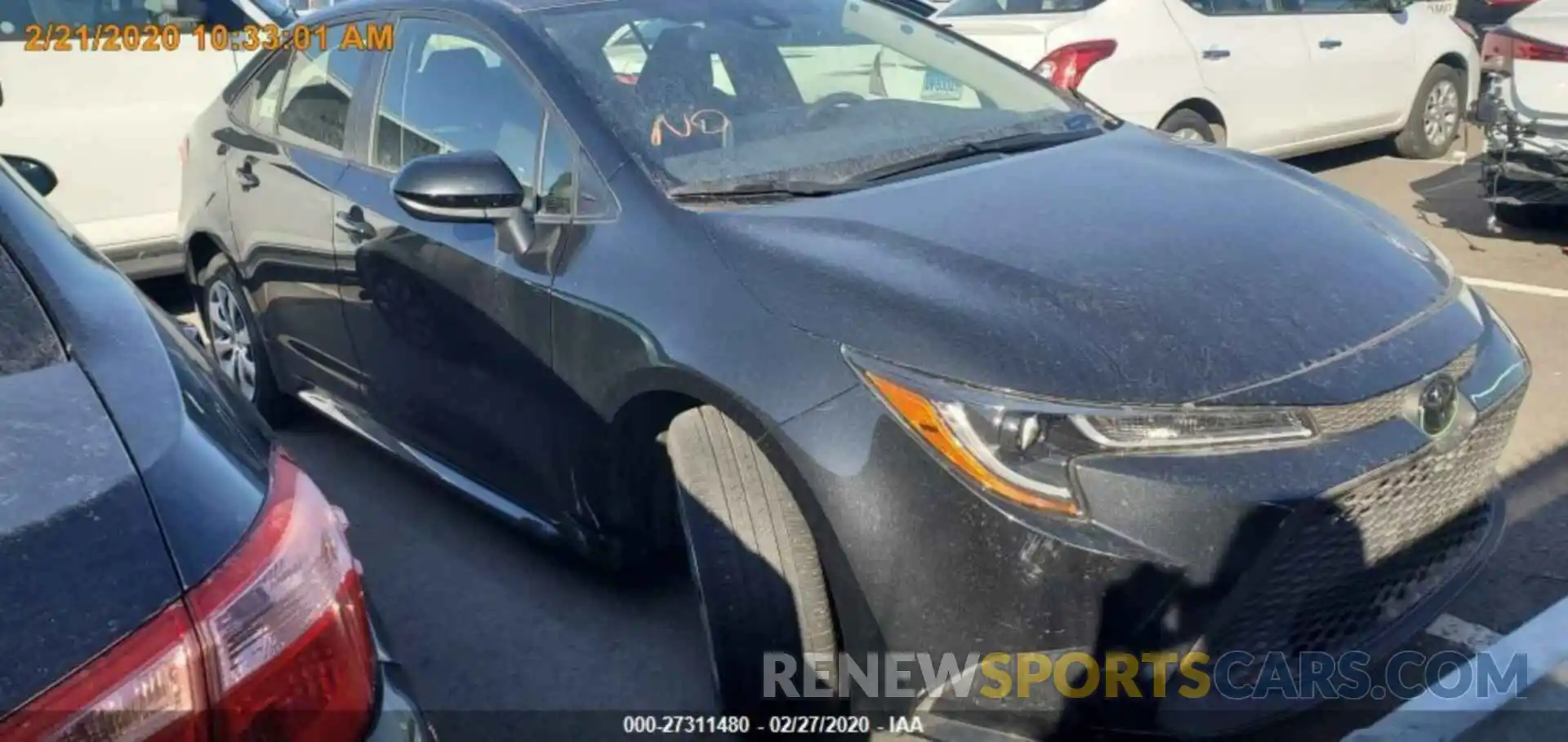 15 Photograph of a damaged car JTDEPRAE0LJ045700 TOYOTA COROLLA 2020