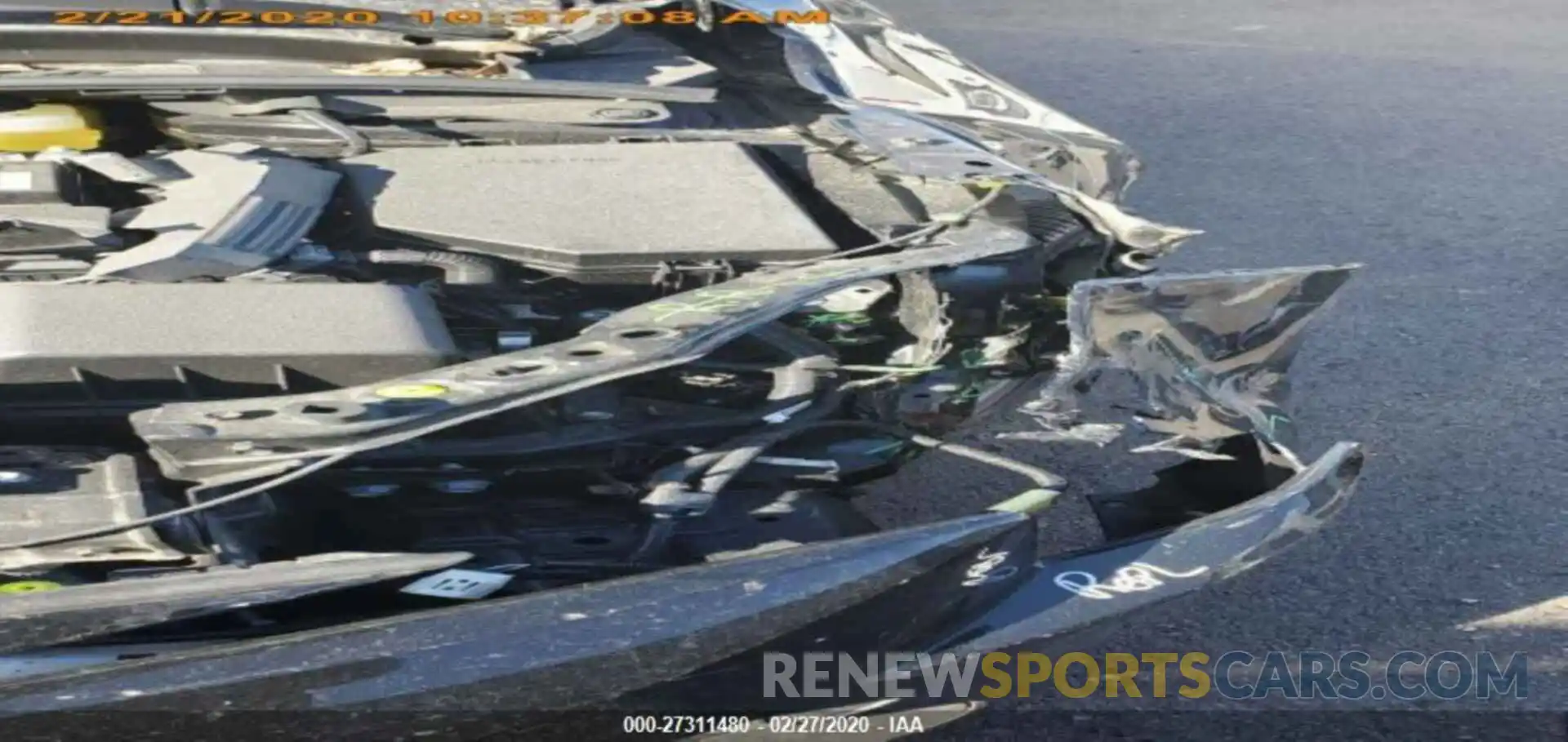 17 Photograph of a damaged car JTDEPRAE0LJ045700 TOYOTA COROLLA 2020