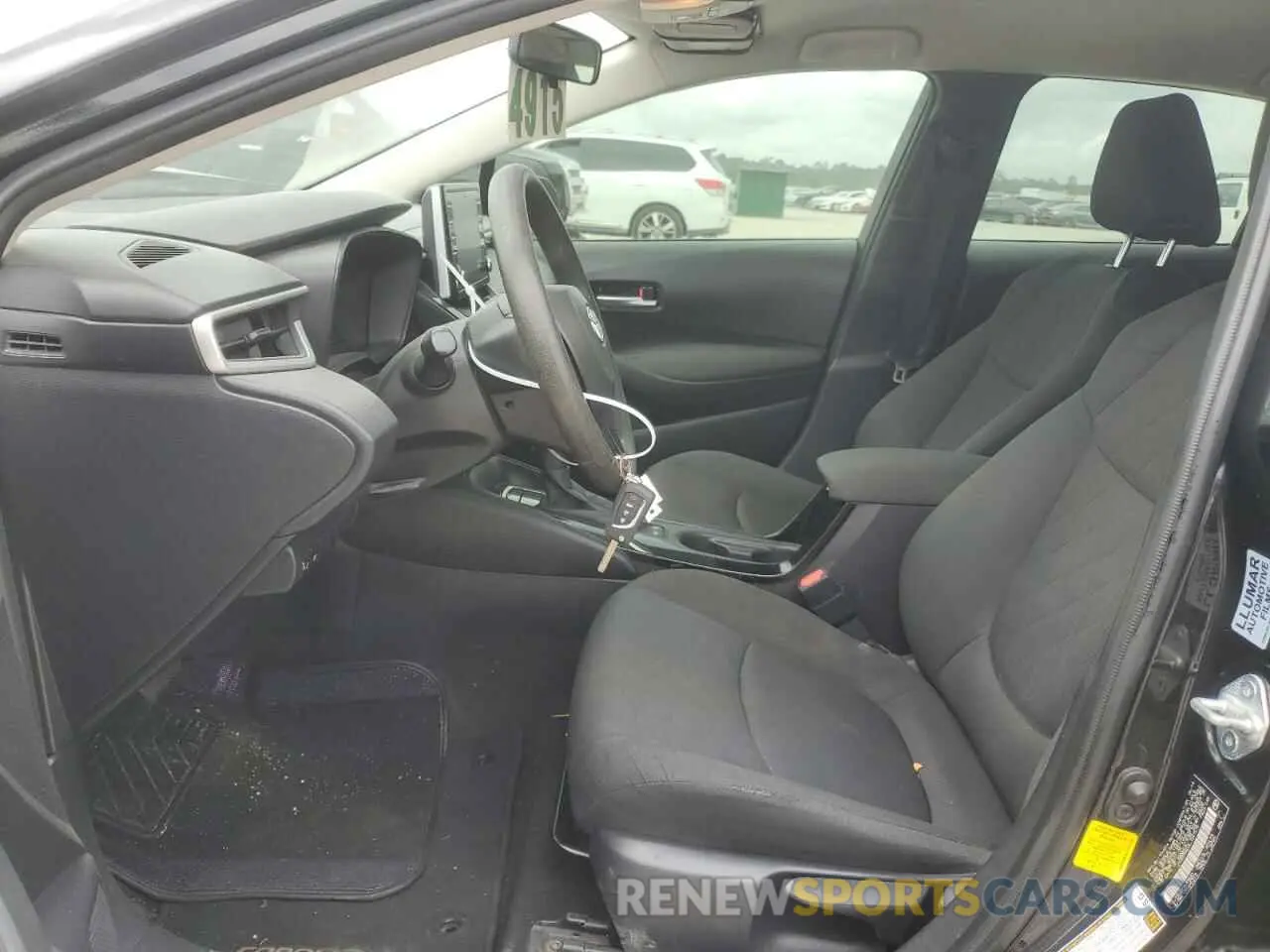 7 Photograph of a damaged car JTDEPRAE0LJ047575 TOYOTA COROLLA 2020