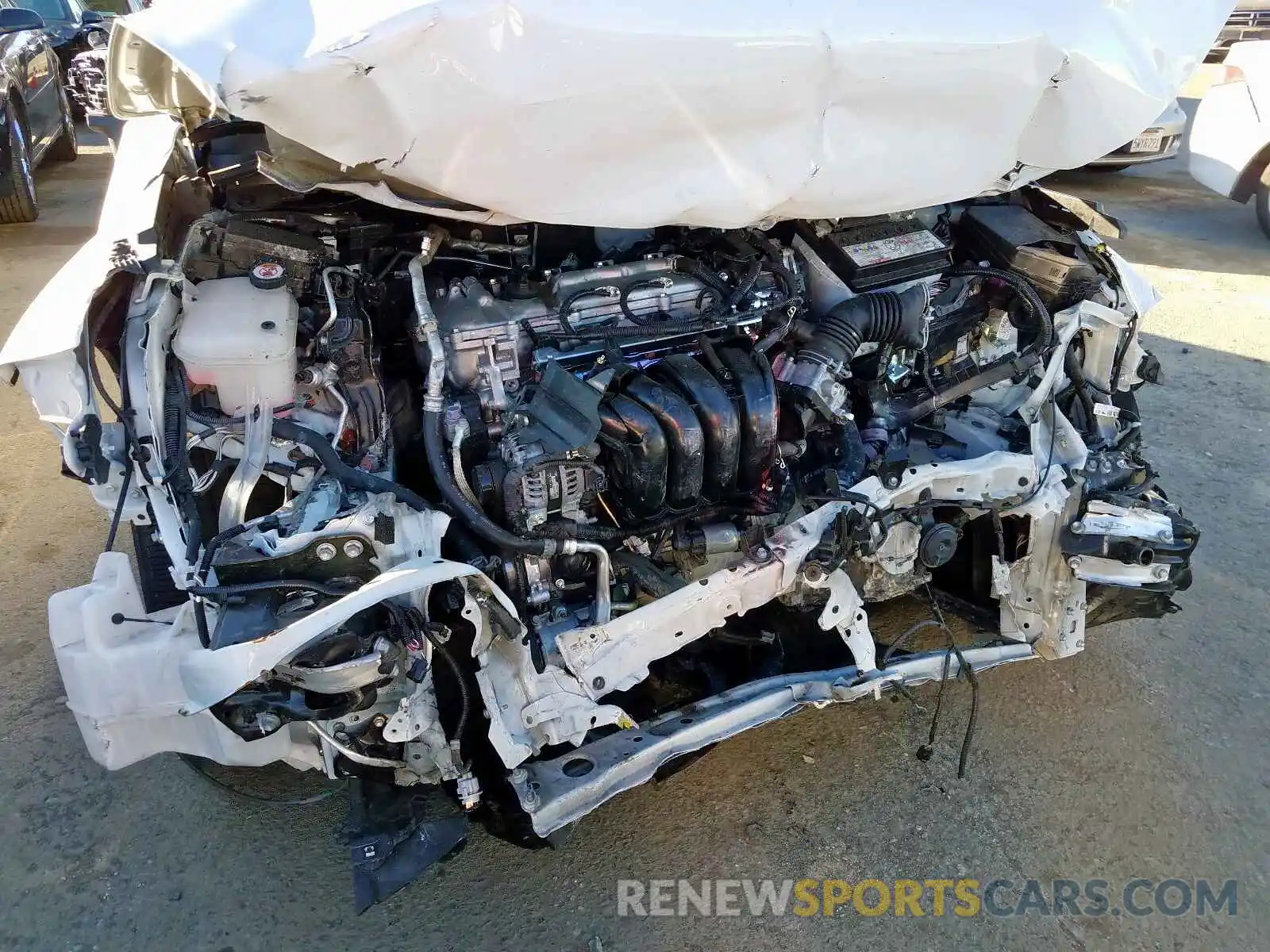 9 Photograph of a damaged car JTDEPRAE0LJ050363 TOYOTA COROLLA 2020