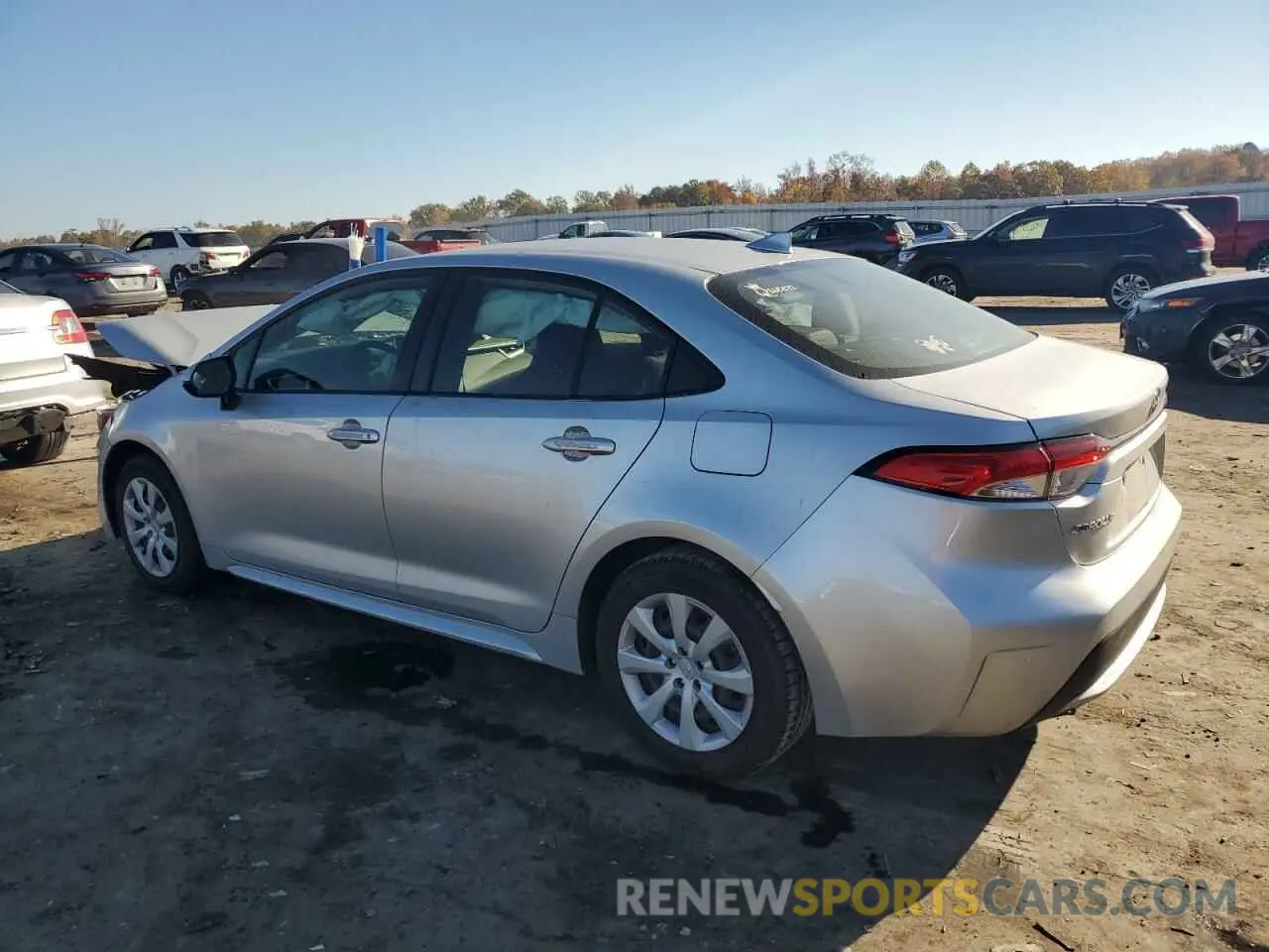 2 Photograph of a damaged car JTDEPRAE0LJ050508 TOYOTA COROLLA 2020