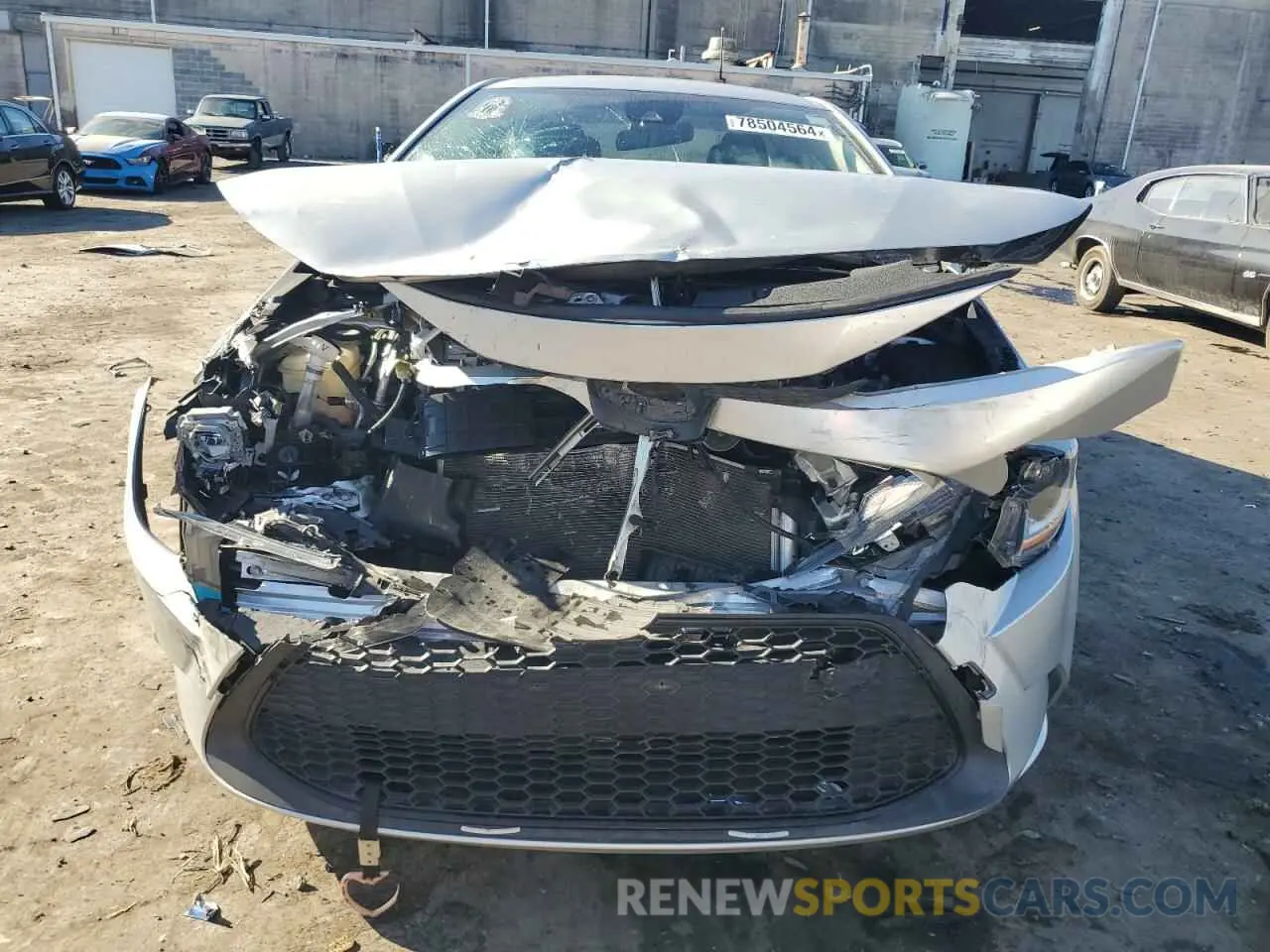 5 Photograph of a damaged car JTDEPRAE0LJ050508 TOYOTA COROLLA 2020