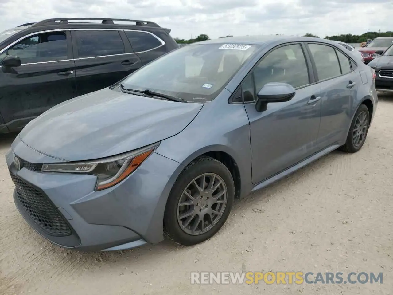 1 Photograph of a damaged car JTDEPRAE0LJ050766 TOYOTA COROLLA 2020