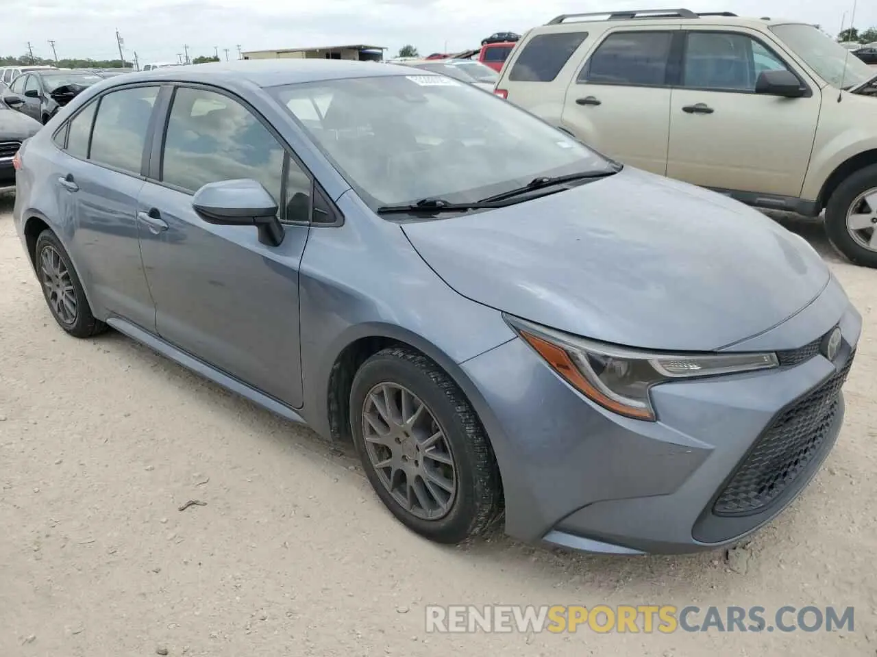 4 Photograph of a damaged car JTDEPRAE0LJ050766 TOYOTA COROLLA 2020