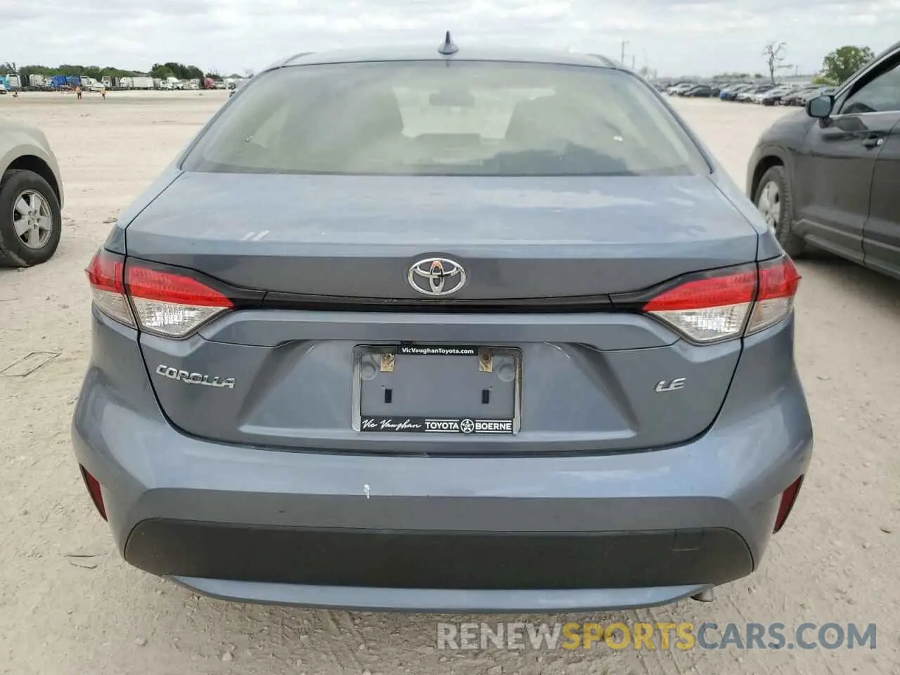6 Photograph of a damaged car JTDEPRAE0LJ050766 TOYOTA COROLLA 2020