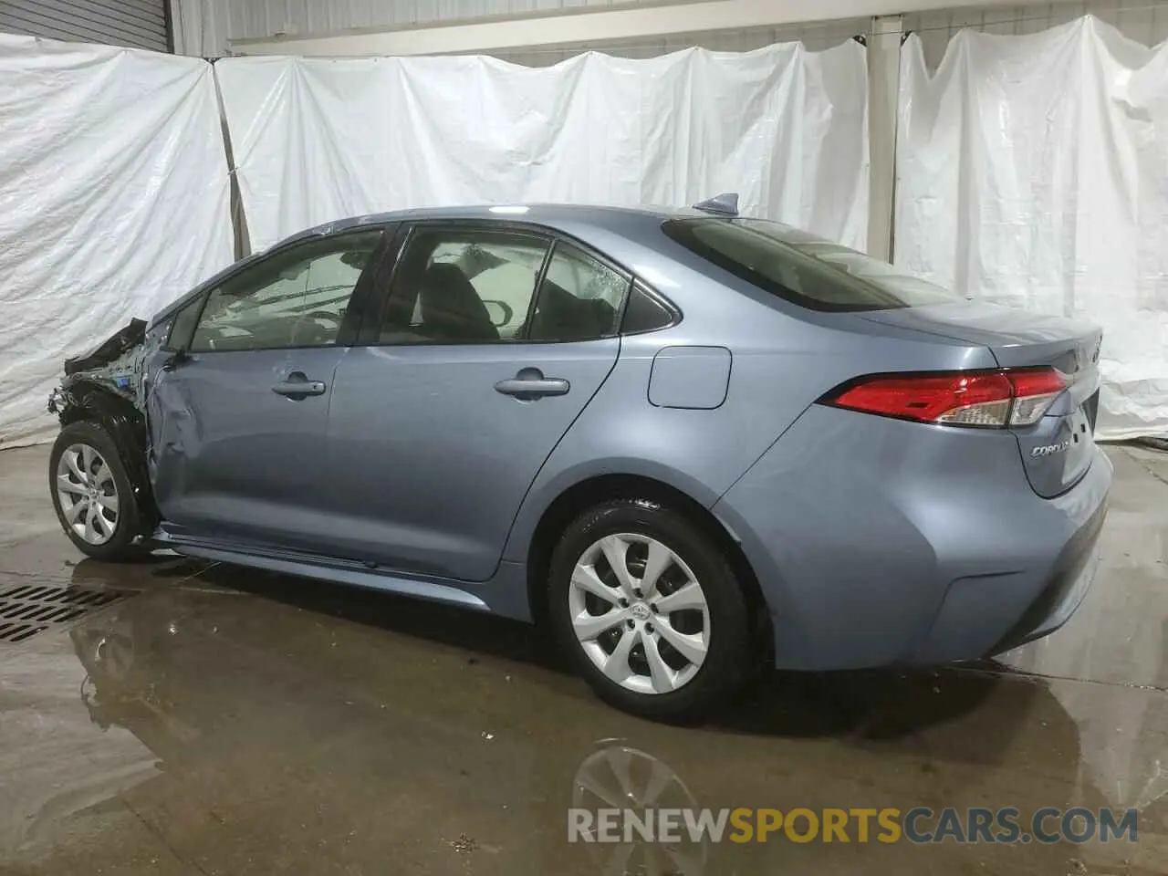 2 Photograph of a damaged car JTDEPRAE0LJ052937 TOYOTA COROLLA 2020
