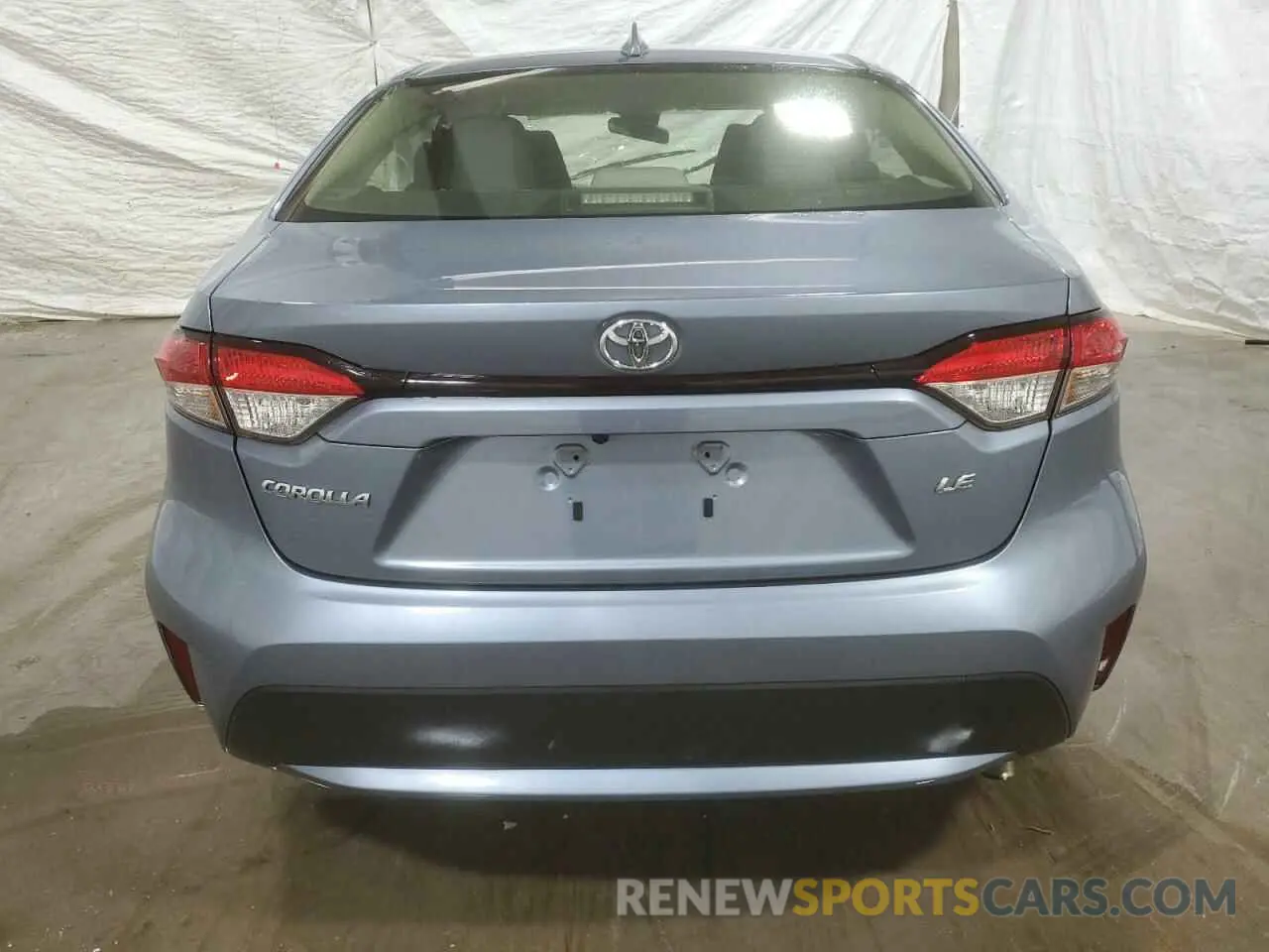 6 Photograph of a damaged car JTDEPRAE0LJ052937 TOYOTA COROLLA 2020