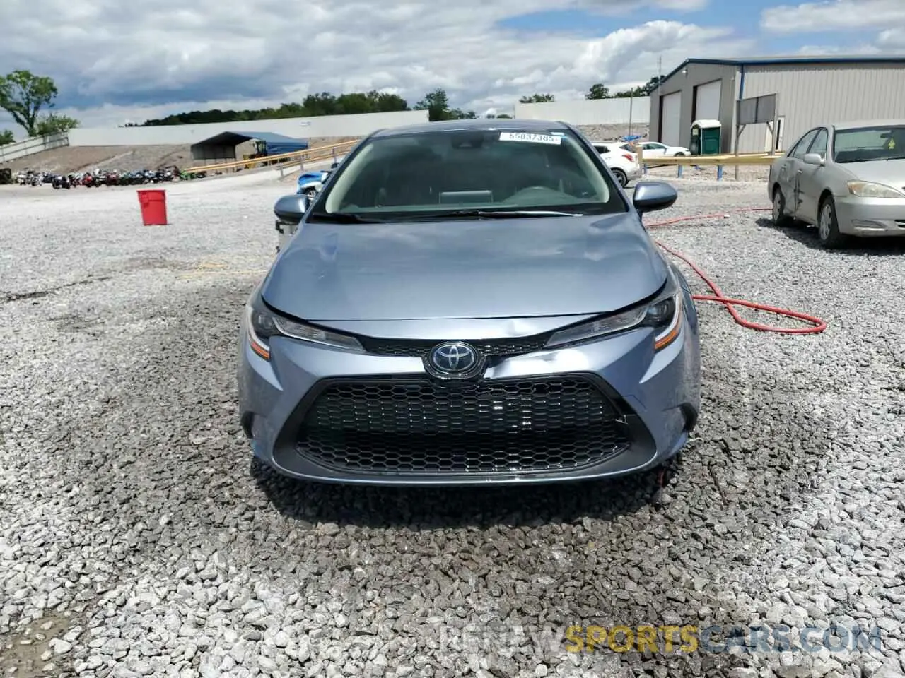 5 Photograph of a damaged car JTDEPRAE0LJ058995 TOYOTA COROLLA 2020