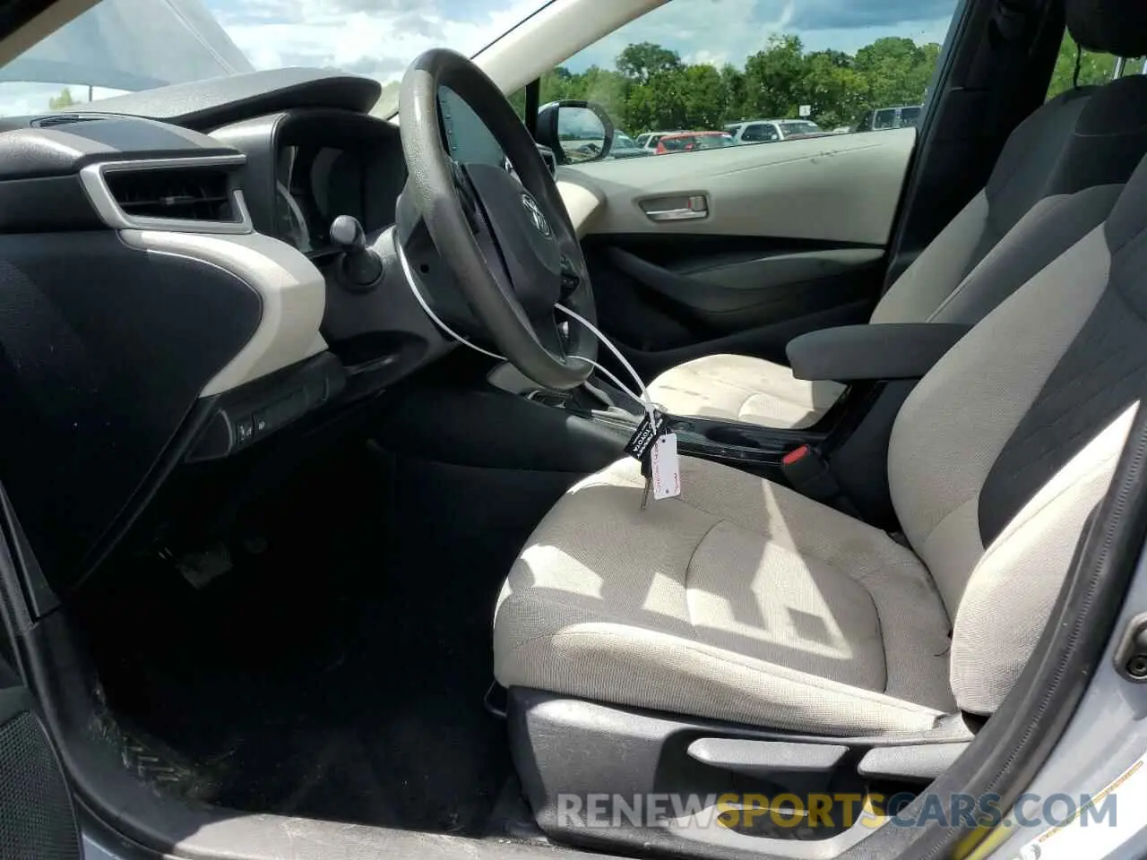 7 Photograph of a damaged car JTDEPRAE0LJ058995 TOYOTA COROLLA 2020
