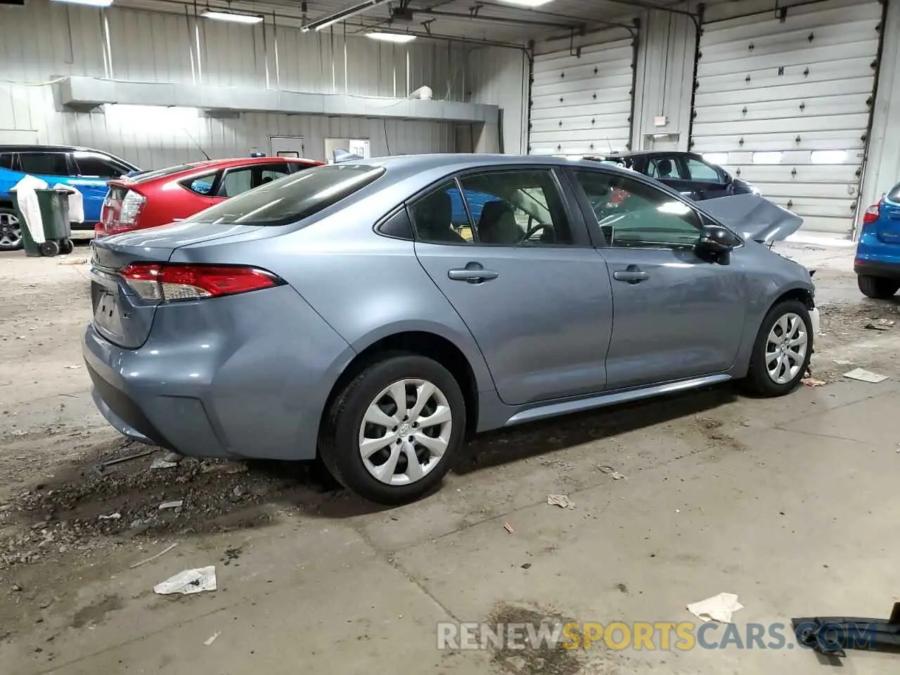 3 Photograph of a damaged car JTDEPRAE0LJ087252 TOYOTA COROLLA 2020