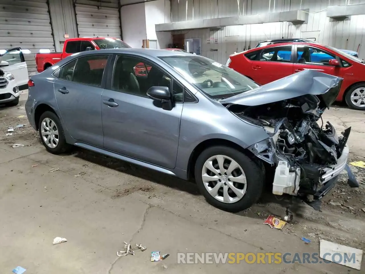 4 Photograph of a damaged car JTDEPRAE0LJ087252 TOYOTA COROLLA 2020
