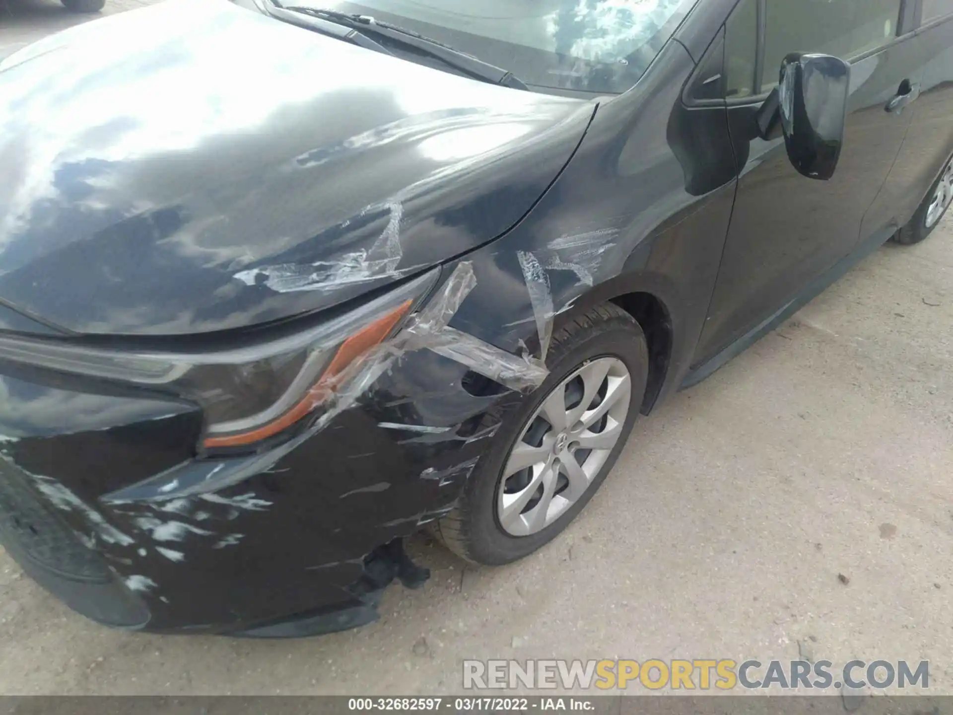 6 Photograph of a damaged car JTDEPRAE0LJ095402 TOYOTA COROLLA 2020