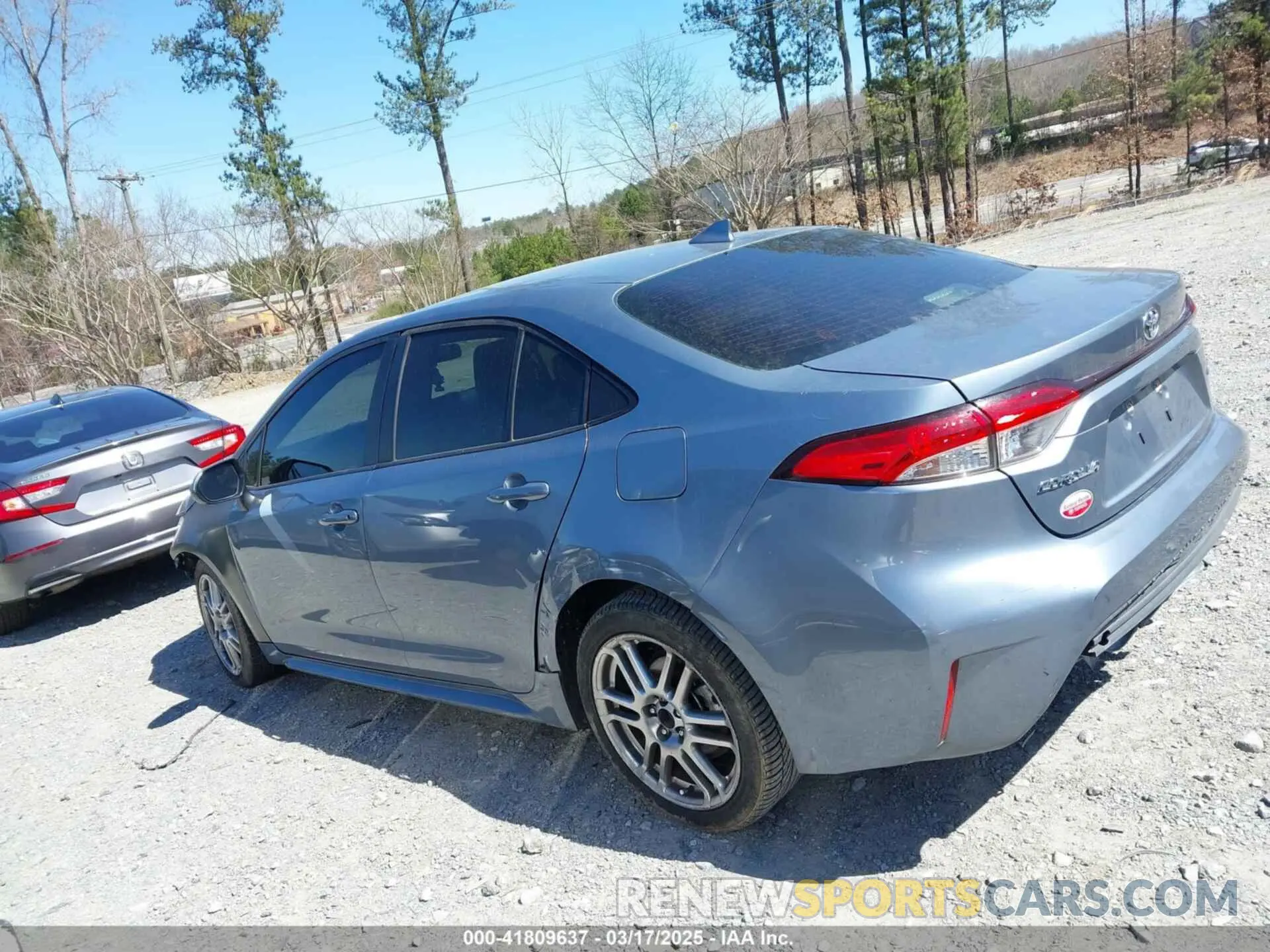 14 Photograph of a damaged car JTDEPRAE0LJ095741 TOYOTA COROLLA 2020