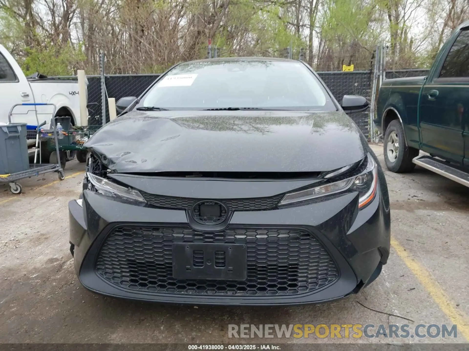 12 Photograph of a damaged car JTDEPRAE0LJ100355 TOYOTA COROLLA 2020