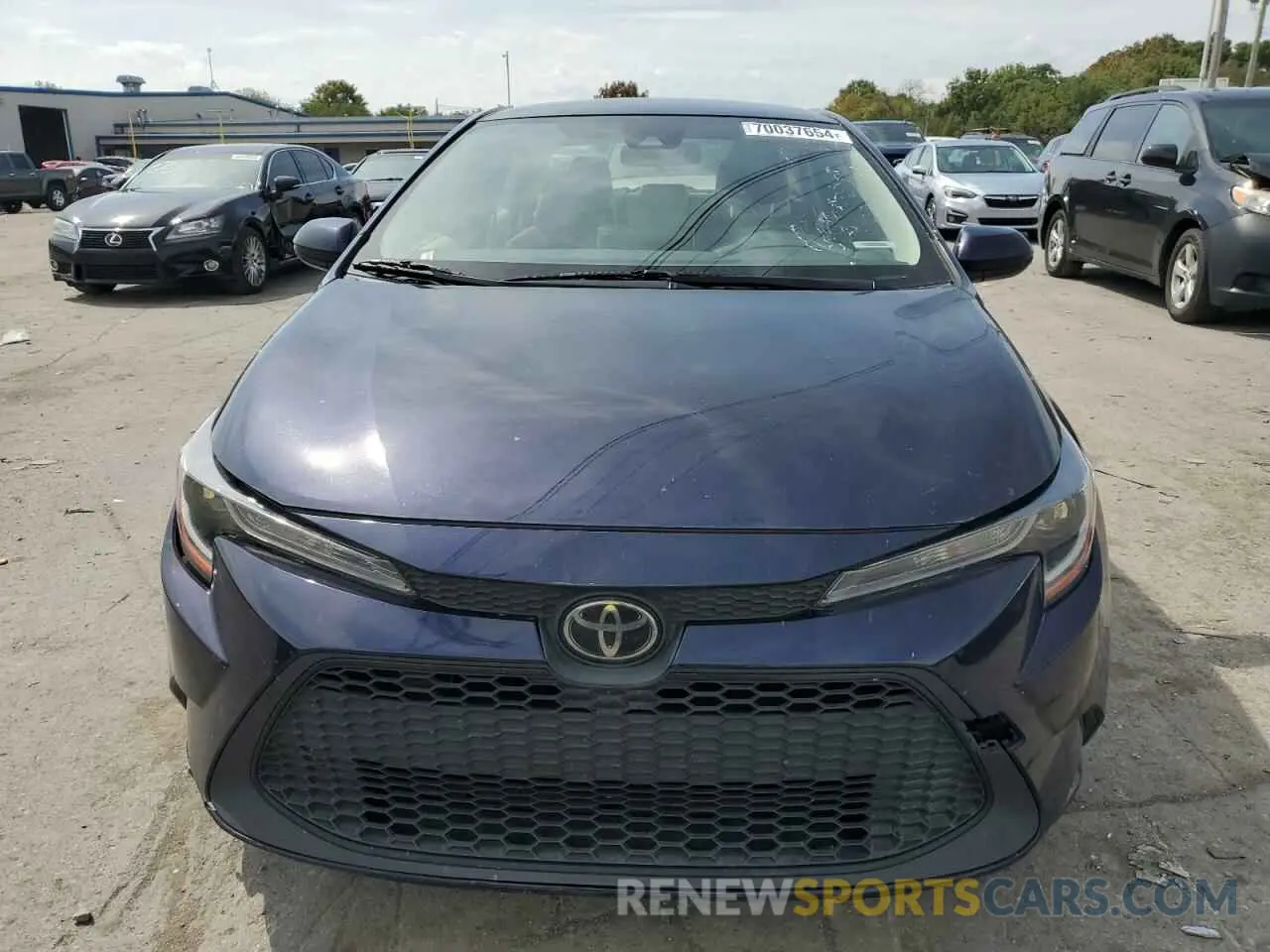 5 Photograph of a damaged car JTDEPRAE0LJ100615 TOYOTA COROLLA 2020