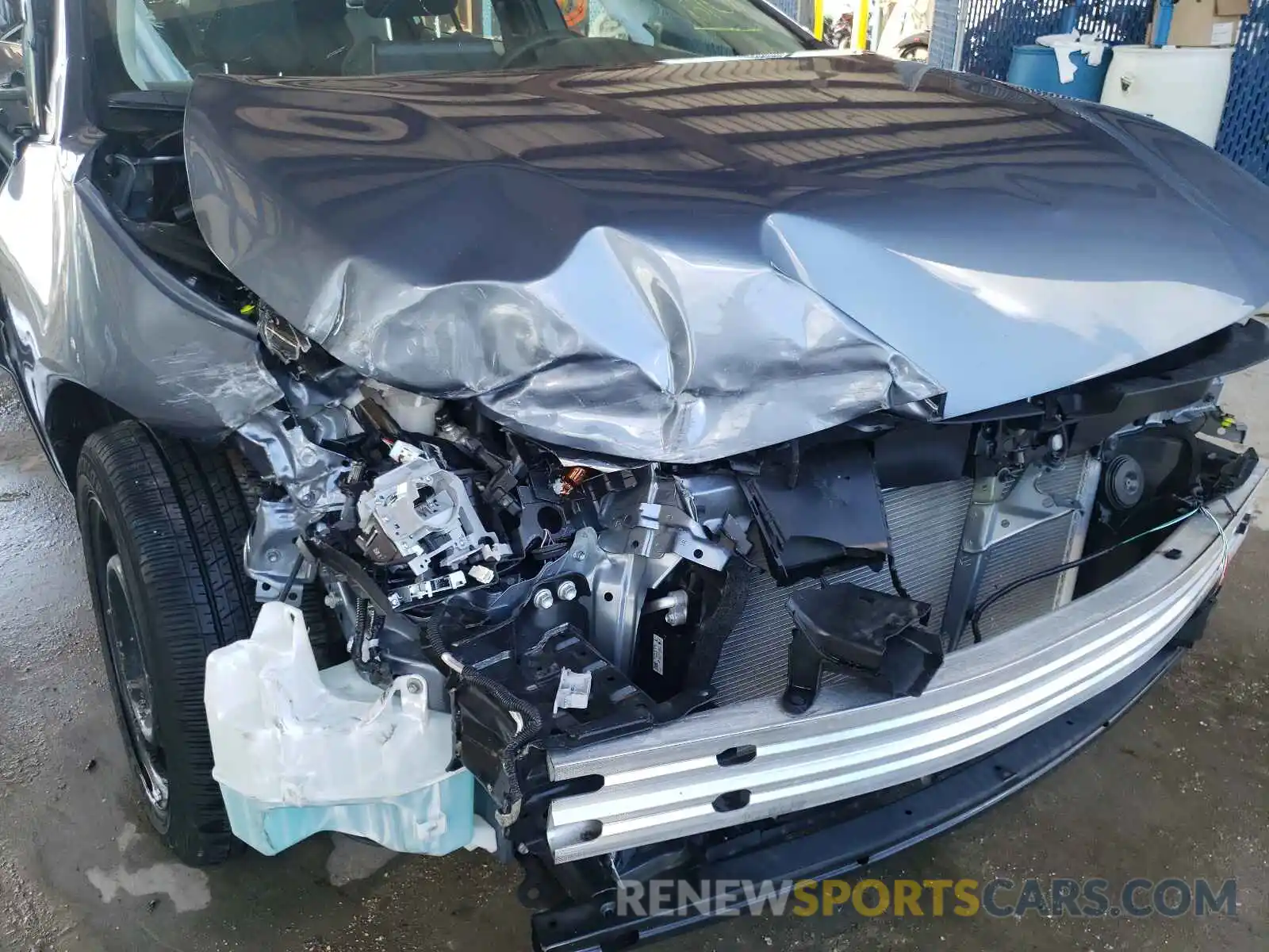 9 Photograph of a damaged car JTDEPRAE0LJ102199 TOYOTA COROLLA 2020