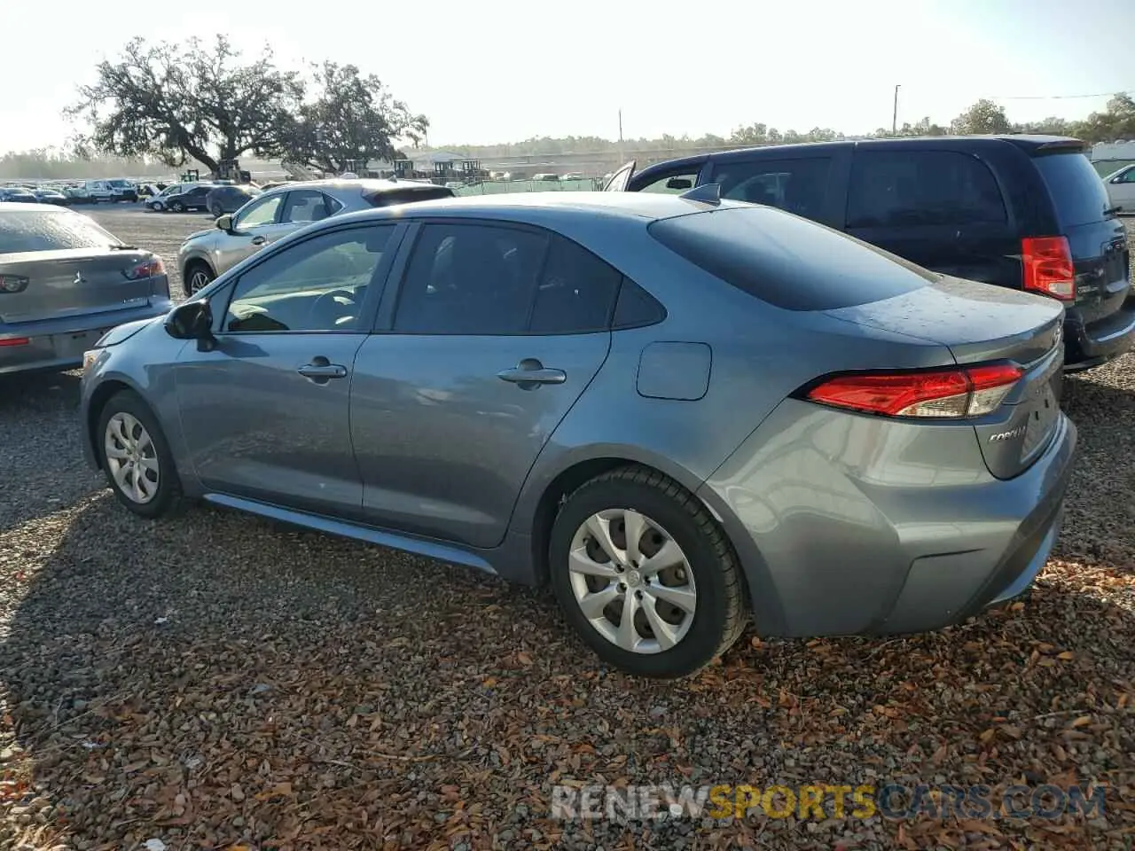 2 Photograph of a damaged car JTDEPRAE0LJ102204 TOYOTA COROLLA 2020