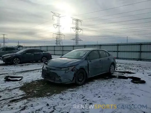 11 Photograph of a damaged car JTDEPRAE0LJ102901 TOYOTA COROLLA 2020