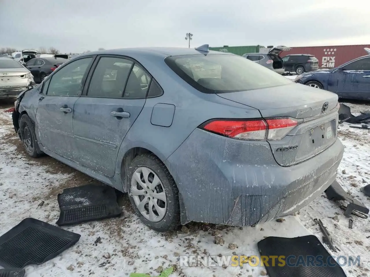 2 Photograph of a damaged car JTDEPRAE0LJ102901 TOYOTA COROLLA 2020