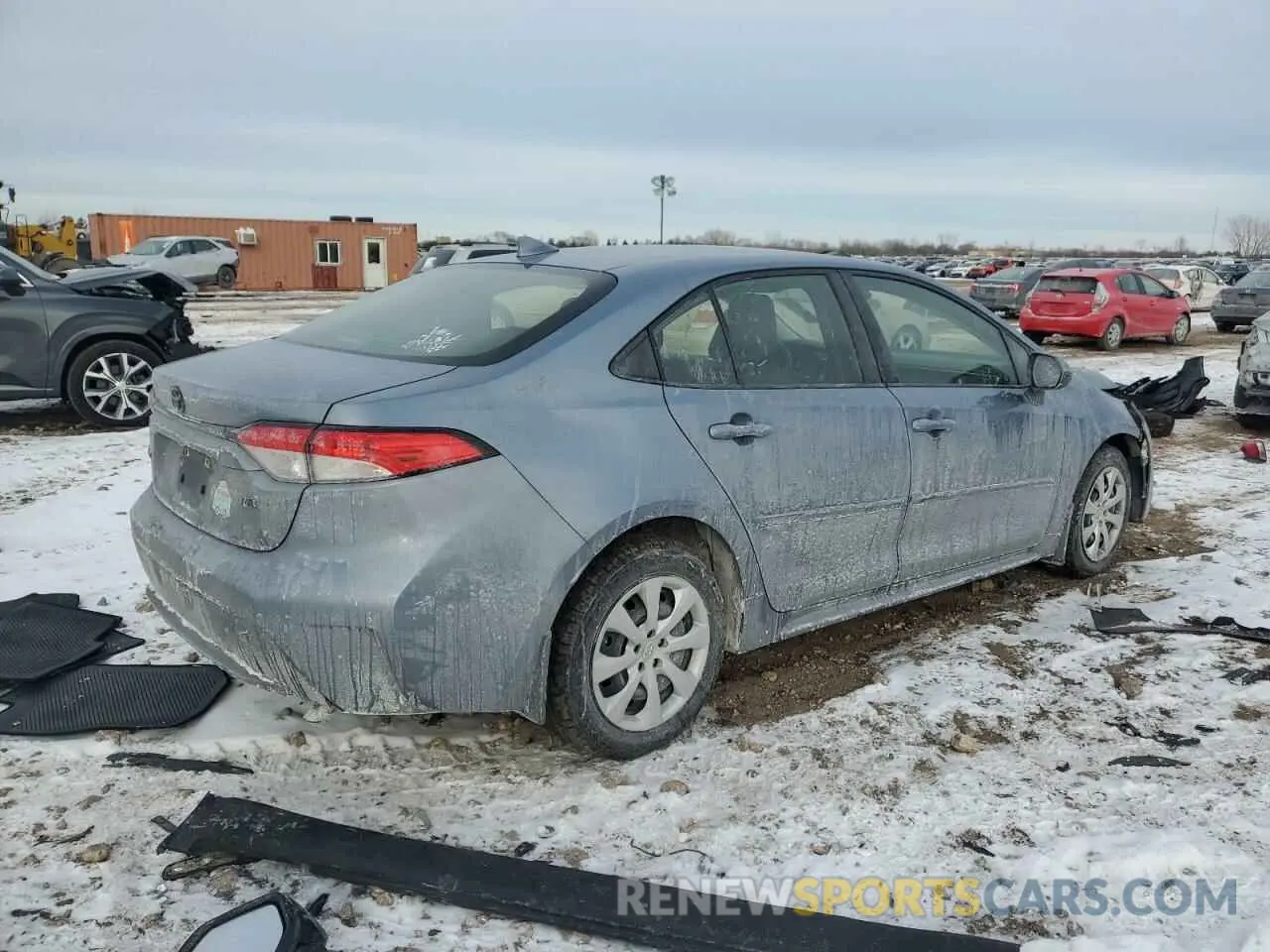 3 Photograph of a damaged car JTDEPRAE0LJ102901 TOYOTA COROLLA 2020