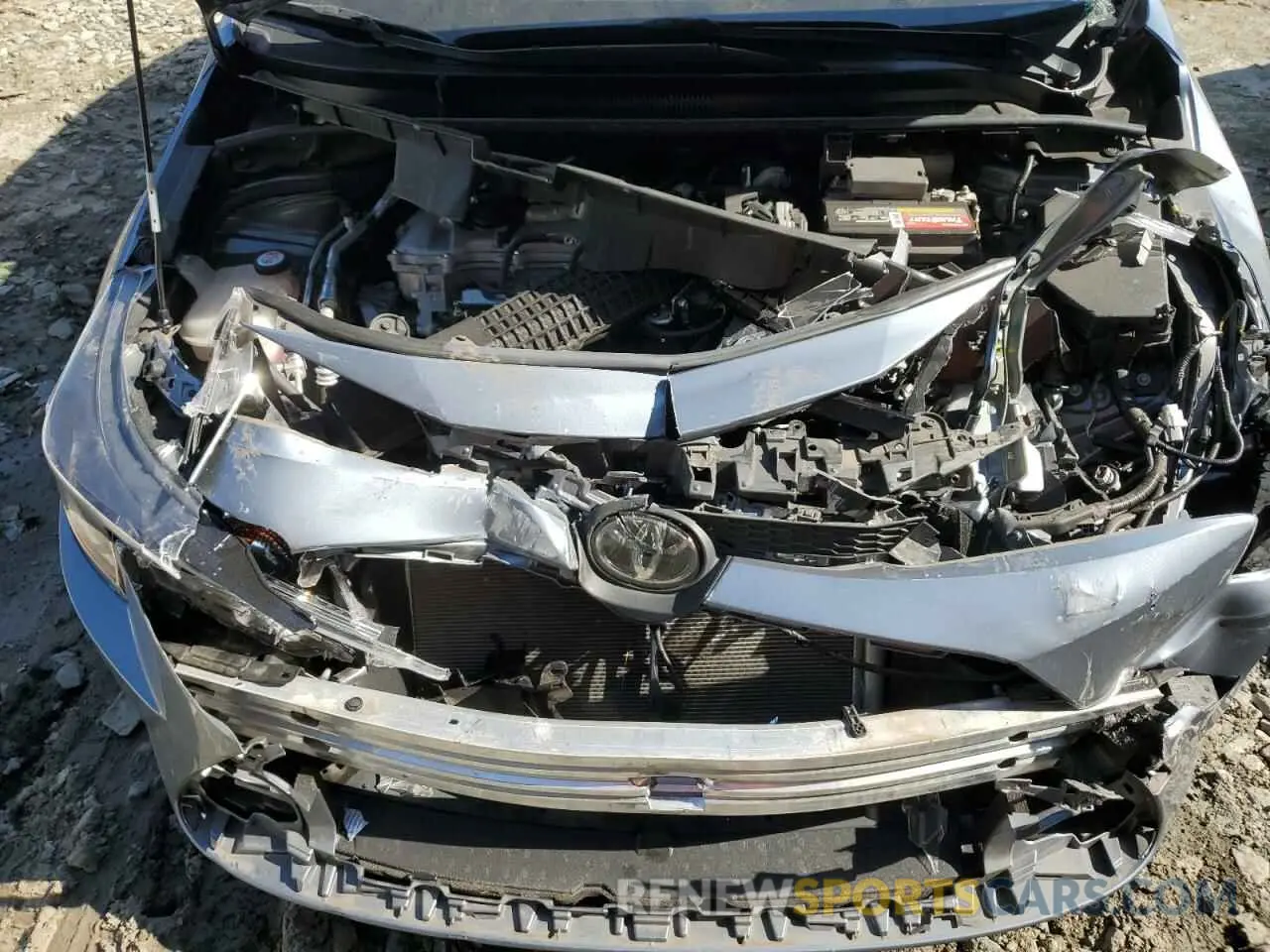 11 Photograph of a damaged car JTDEPRAE0LJ104454 TOYOTA COROLLA 2020