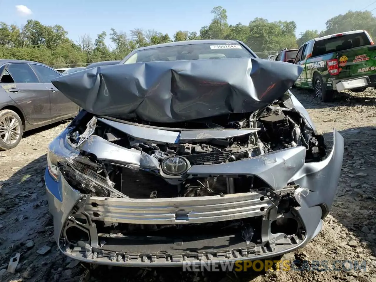 5 Photograph of a damaged car JTDEPRAE0LJ104454 TOYOTA COROLLA 2020