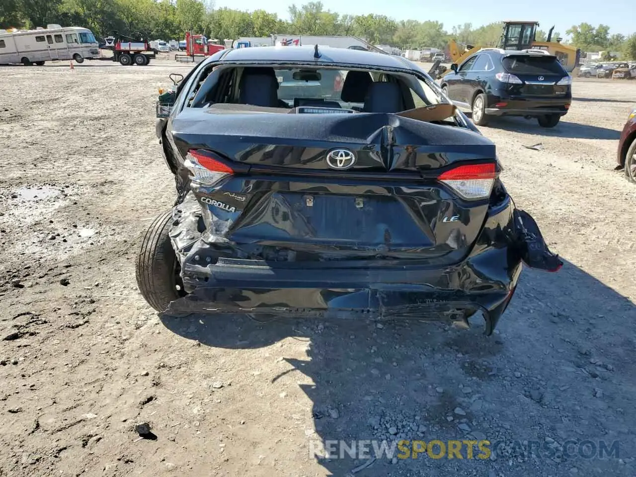 6 Photograph of a damaged car JTDEPRAE0LJ104938 TOYOTA COROLLA 2020