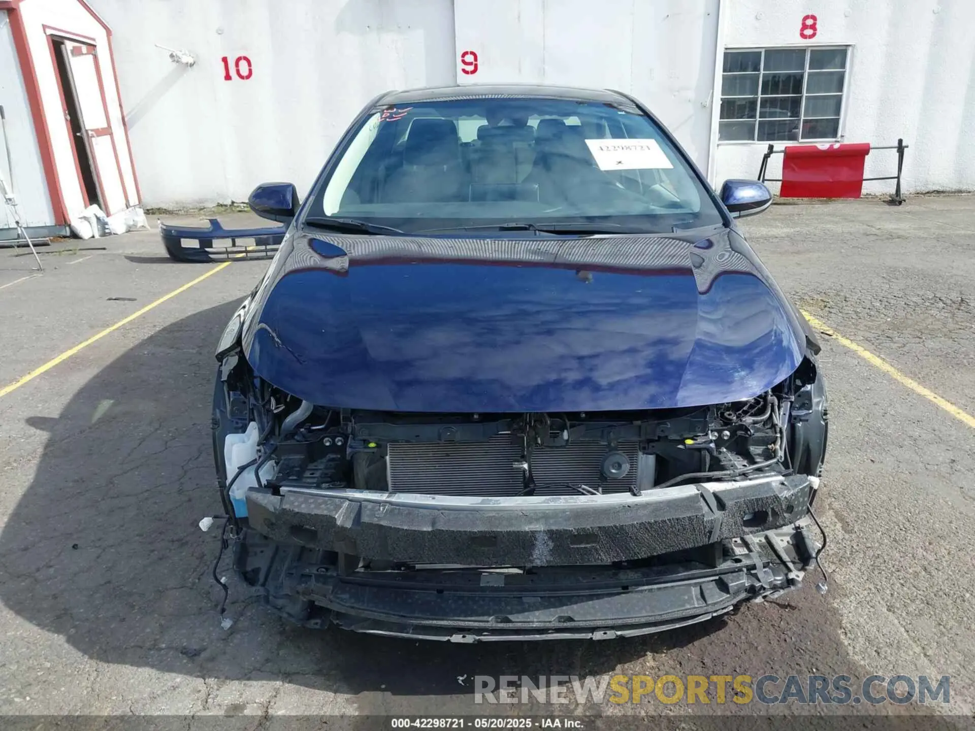 13 Photograph of a damaged car JTDEPRAE0LJ109816 TOYOTA COROLLA 2020