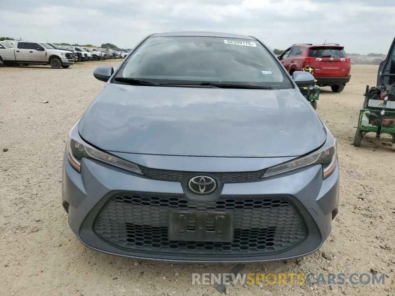 5 Photograph of a damaged car JTDEPRAE0LJ115843 TOYOTA COROLLA 2020