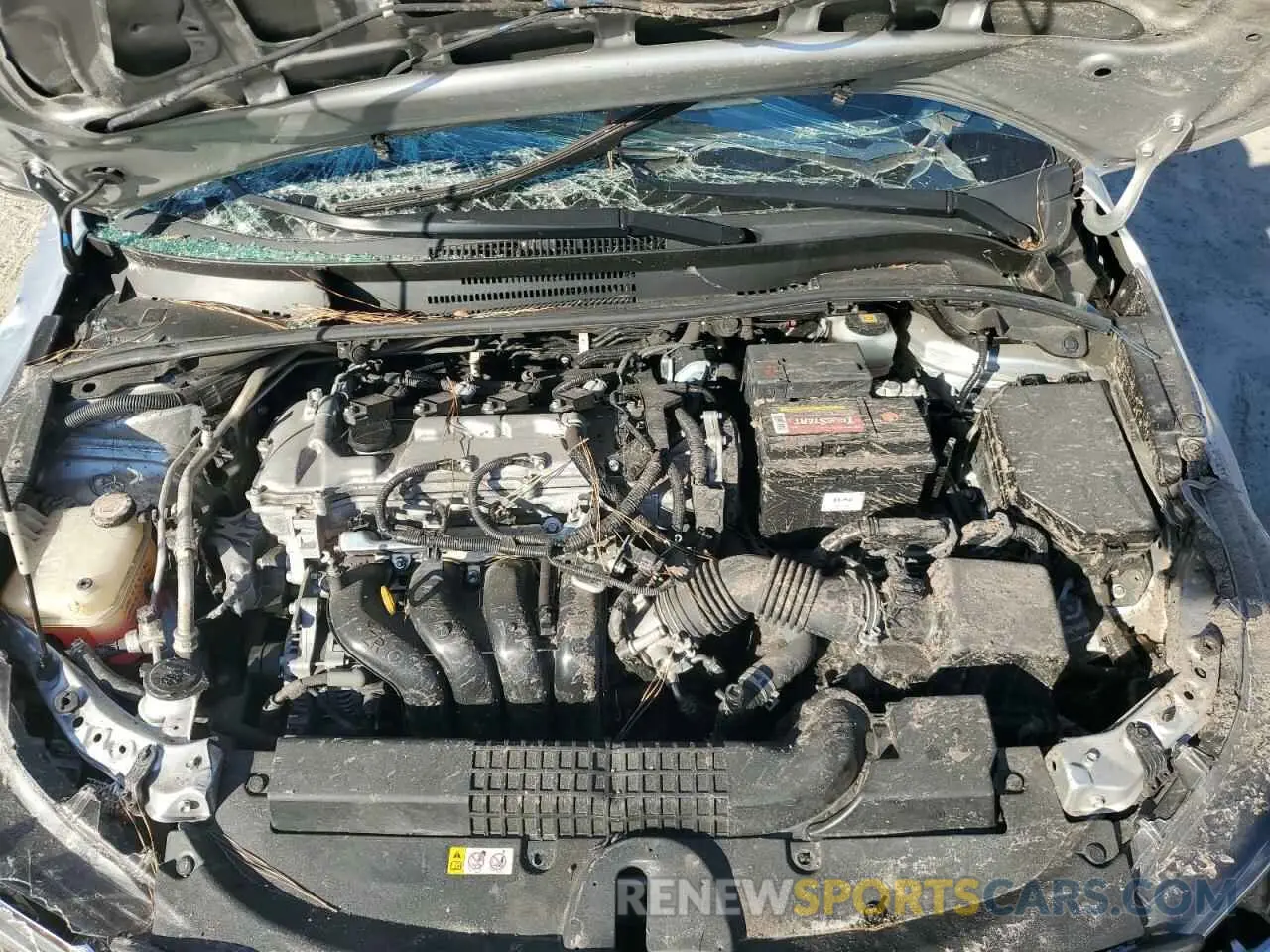 11 Photograph of a damaged car JTDEPRAE0LJ116734 TOYOTA COROLLA 2020