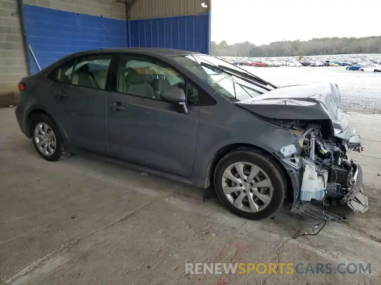 4 Photograph of a damaged car JTDEPRAE1LJ003911 TOYOTA COROLLA 2020